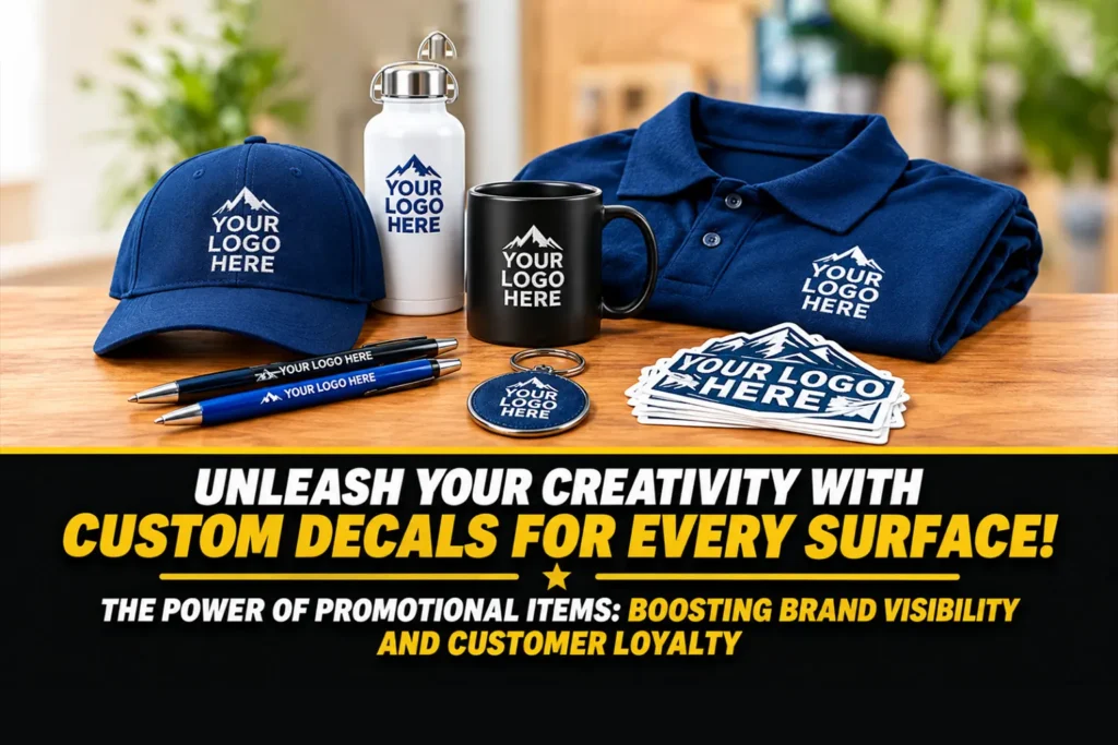 Unleash Your Creativity with Custom Decals for Every Surface!