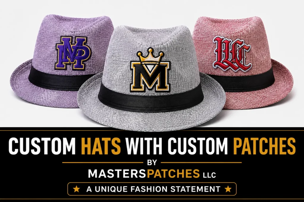 Custom Hats with Custom Patches by MastersPatches LLC: A Unique Fashion Statement